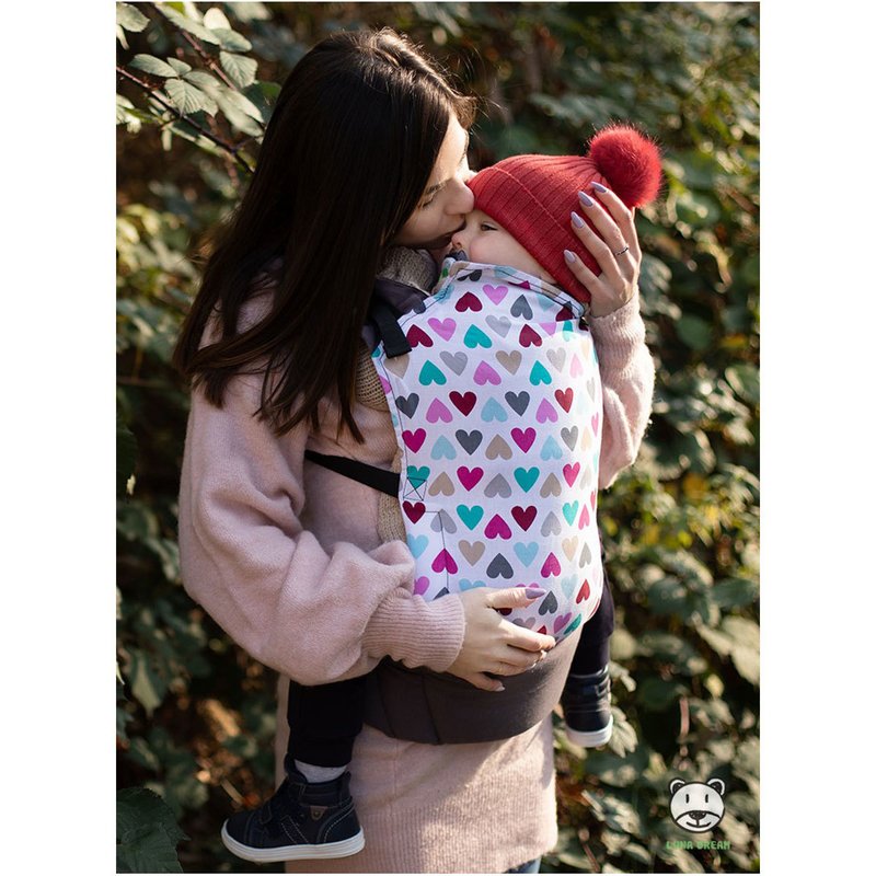 Luna Dream - Marsupiu ergonomic 2 in 1, Magic Hearts