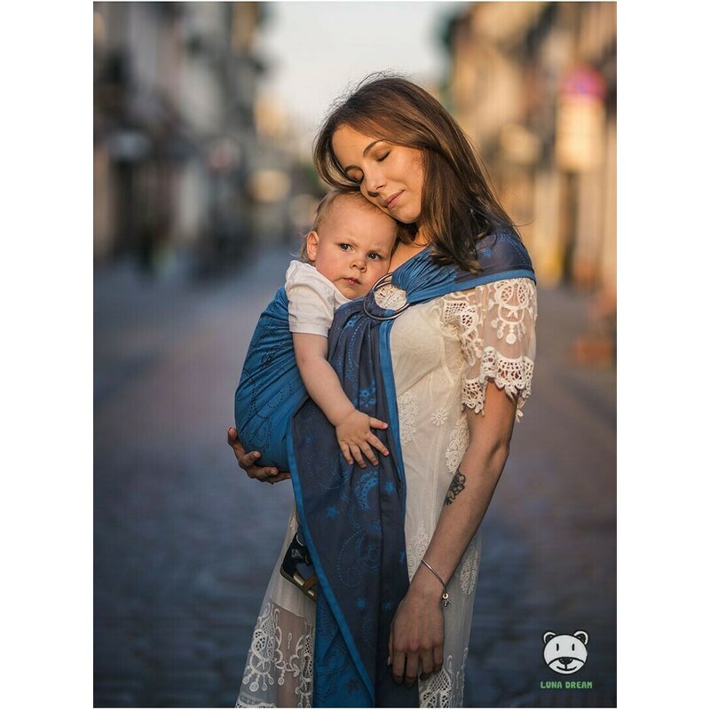 Luna Dream - Sling cu inel 2.1 m, Weave Jacquard