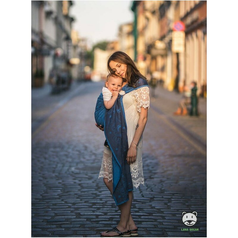Luna Dream - Sling cu inel 2.1 m, Weave Jacquard image 1