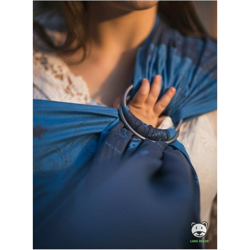 Luna Dream - Sling cu inel 2.1 m, Weave Jacquard image 2
