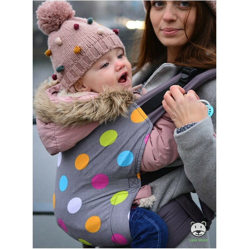 Luna Dream - Marsupiu ergonomic 2 in 1, Dots