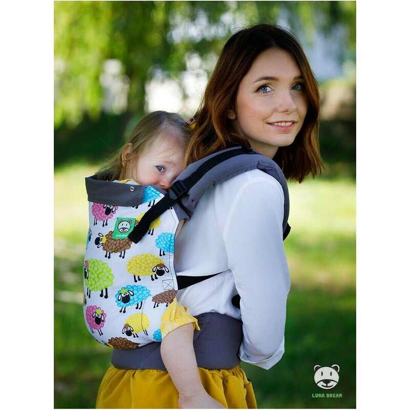 Luna Dream - Marsupiu ergonomic 2 in 1, Sheep image 4