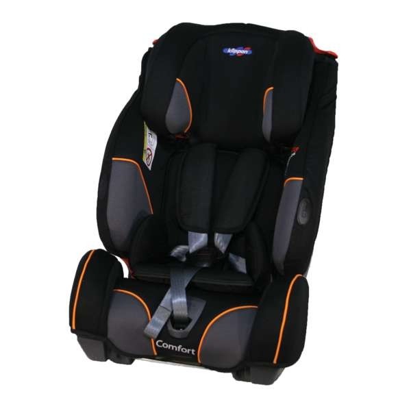 Scaun auto Klippan TRIOFIX COMFORT 9-36 KG cu BAZA ISOFIX Black/Orange image 4