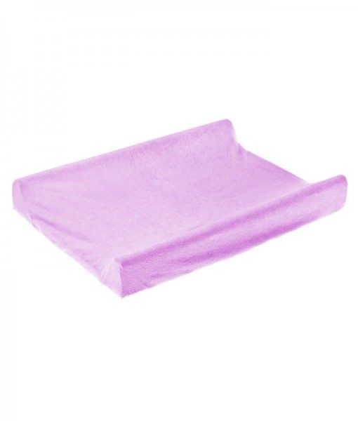 Husa de bumbac 100% pentru salteaua de infasat 70x50 cm Violet