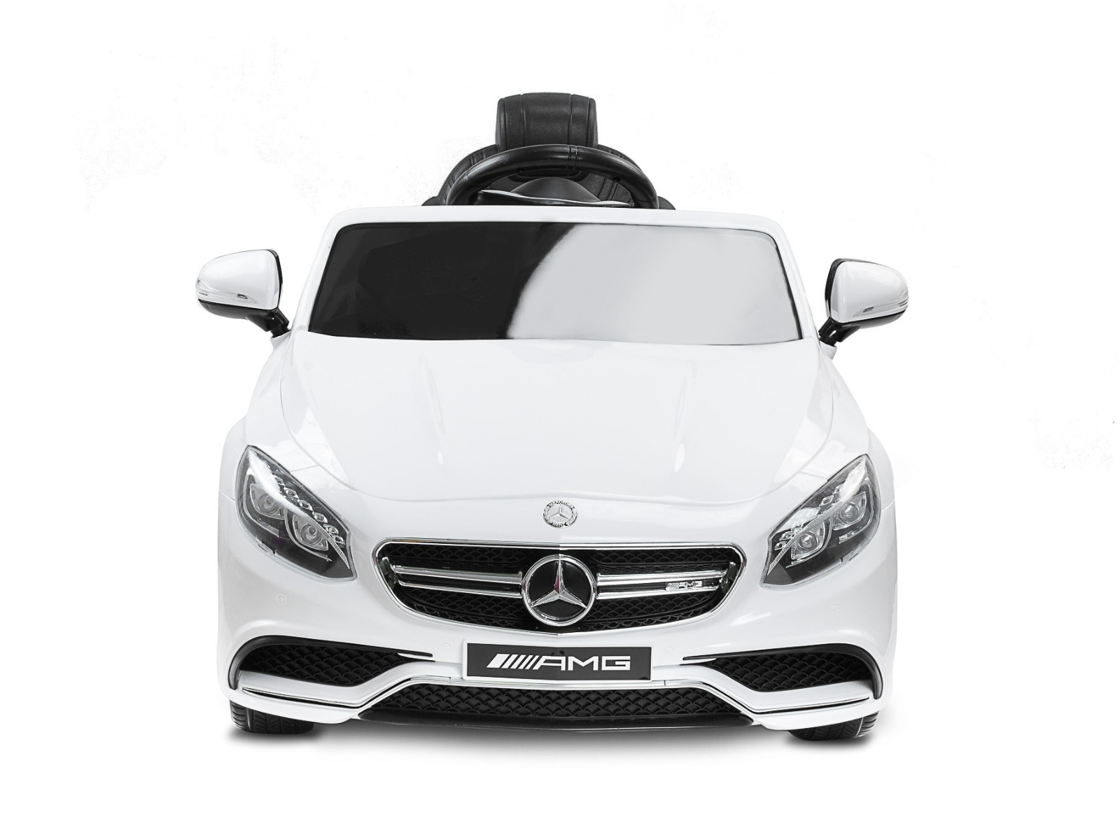 Masinuta electrica cu telecomanda Toyz MERCEDES-BENZ S63 AMG 12V White image 1