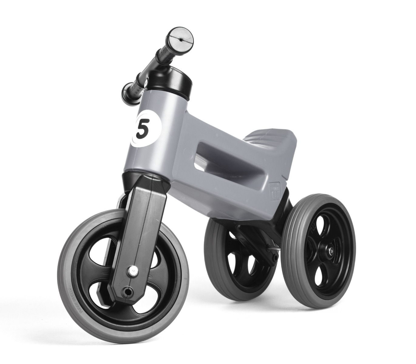 Bicicleta fara pedale Funny Wheels RIDER SPORT 2 in 1 Grey image 2