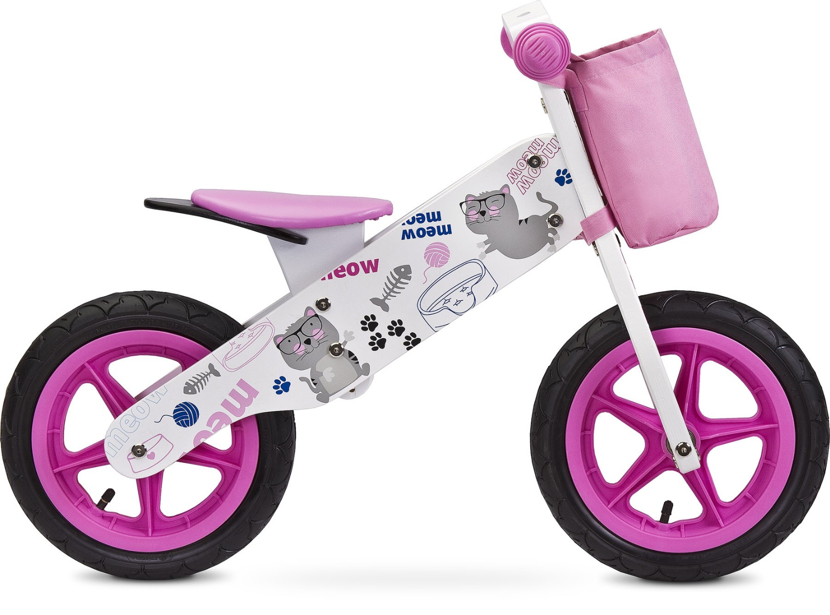 Bicicleta fara pedale Toyz ZAP Pink image 1