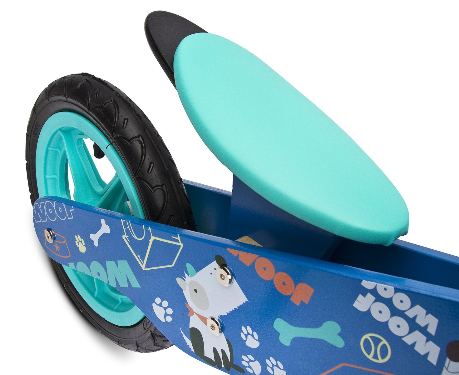 Bicicleta fara pedale Toyz ZAP Blue image 3