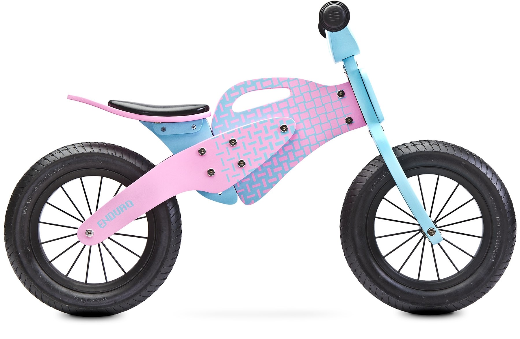 Bicicleta fara pedale Toyz ENDURO Pink