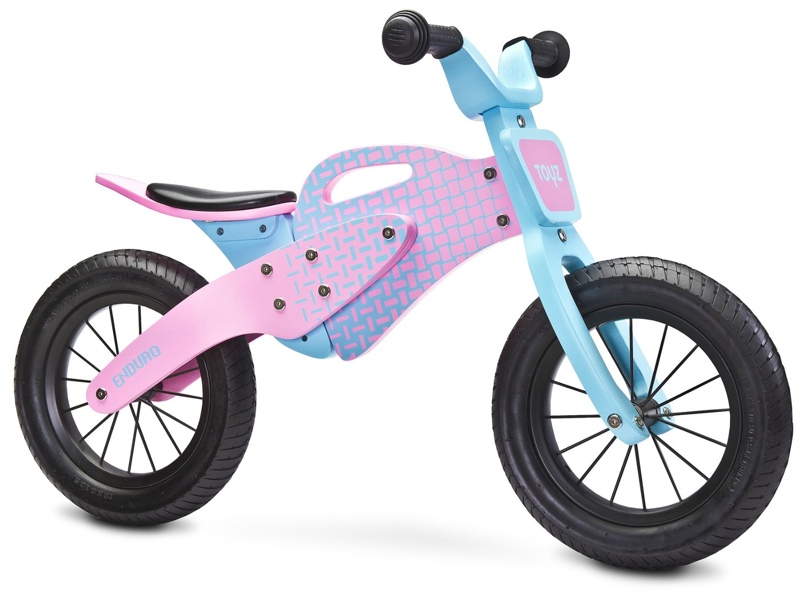 Bicicleta fara pedale Toyz ENDURO Pink image 1