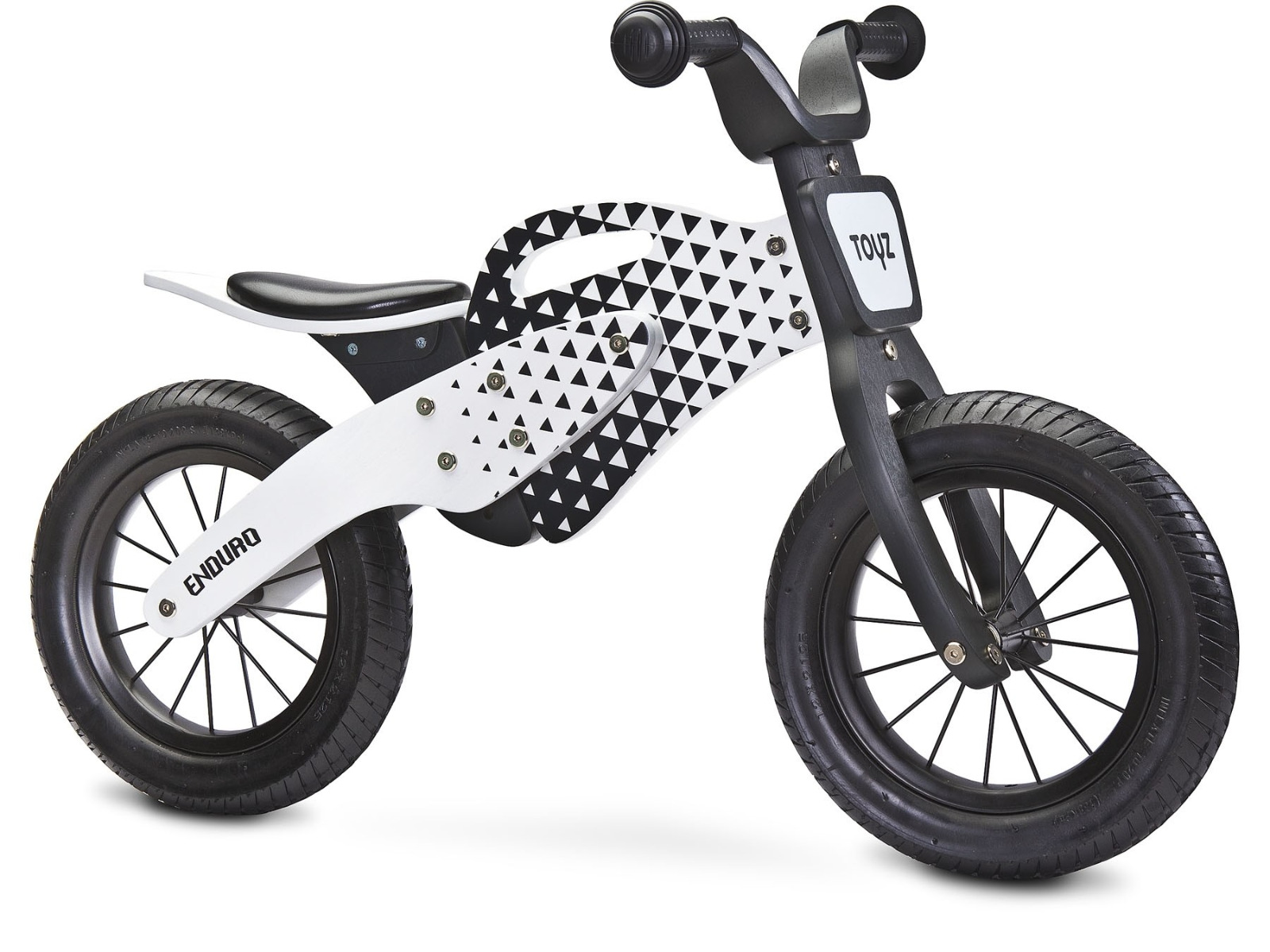 Bicicleta fara pedale Toyz ENDURO Grey image 1