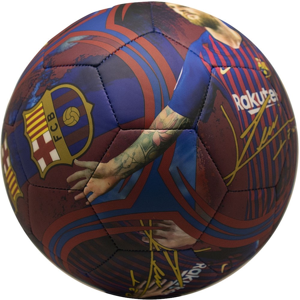 Minge de fotbal FC Barcelona MESSI  marimea 5 '18/'19 mata image 2