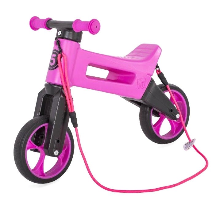 Bicicleta fara pedale Funny Wheels Rider SuperSport 2 in 1 Violet image 1