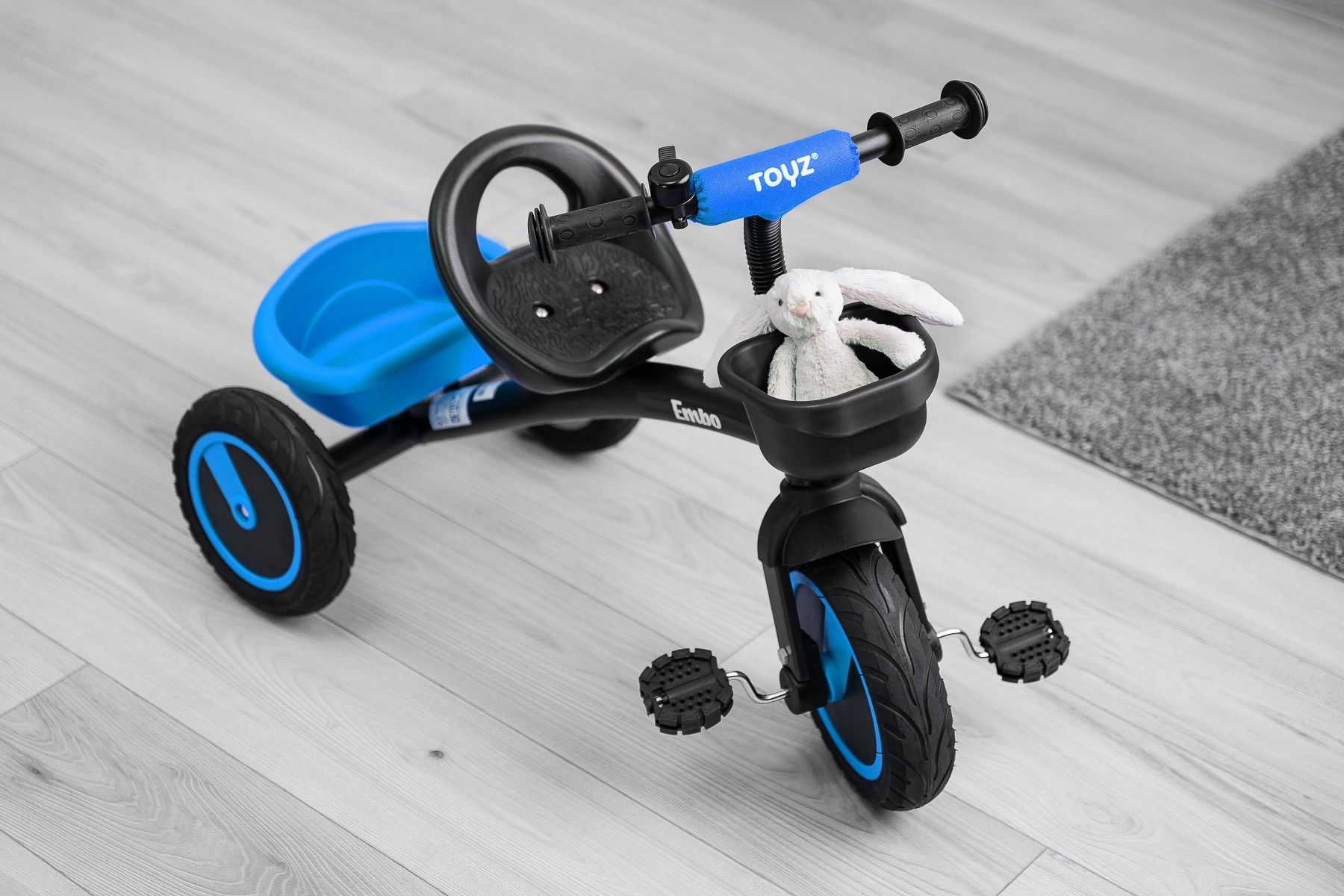 Tricicleta pentru copii Toyz EMBO Blue image 2