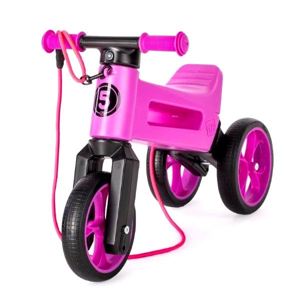 Bicicleta fara pedale Funny Wheels Rider SuperSport 2 in 1 Violet image 4