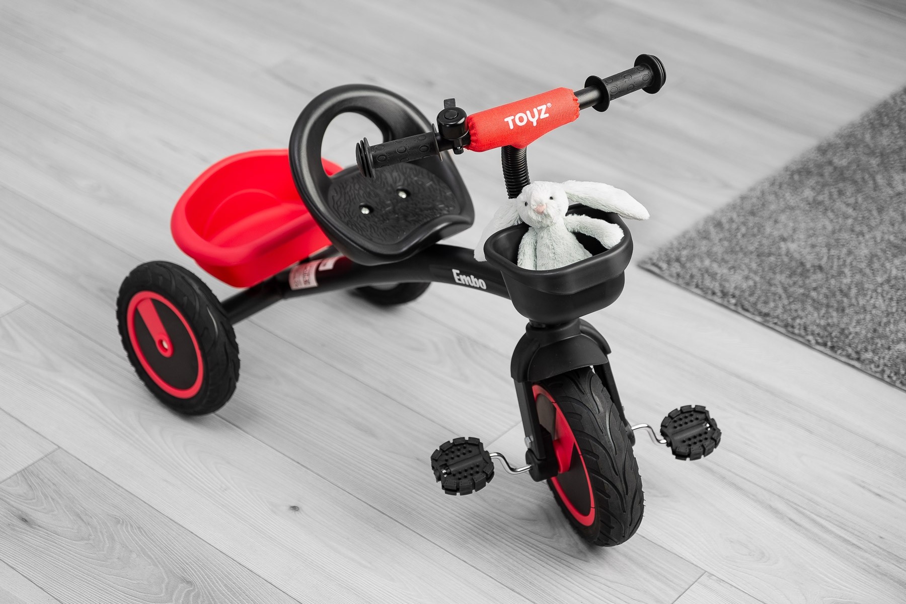Tricicleta pentru copii Toyz EMBO Red image 2