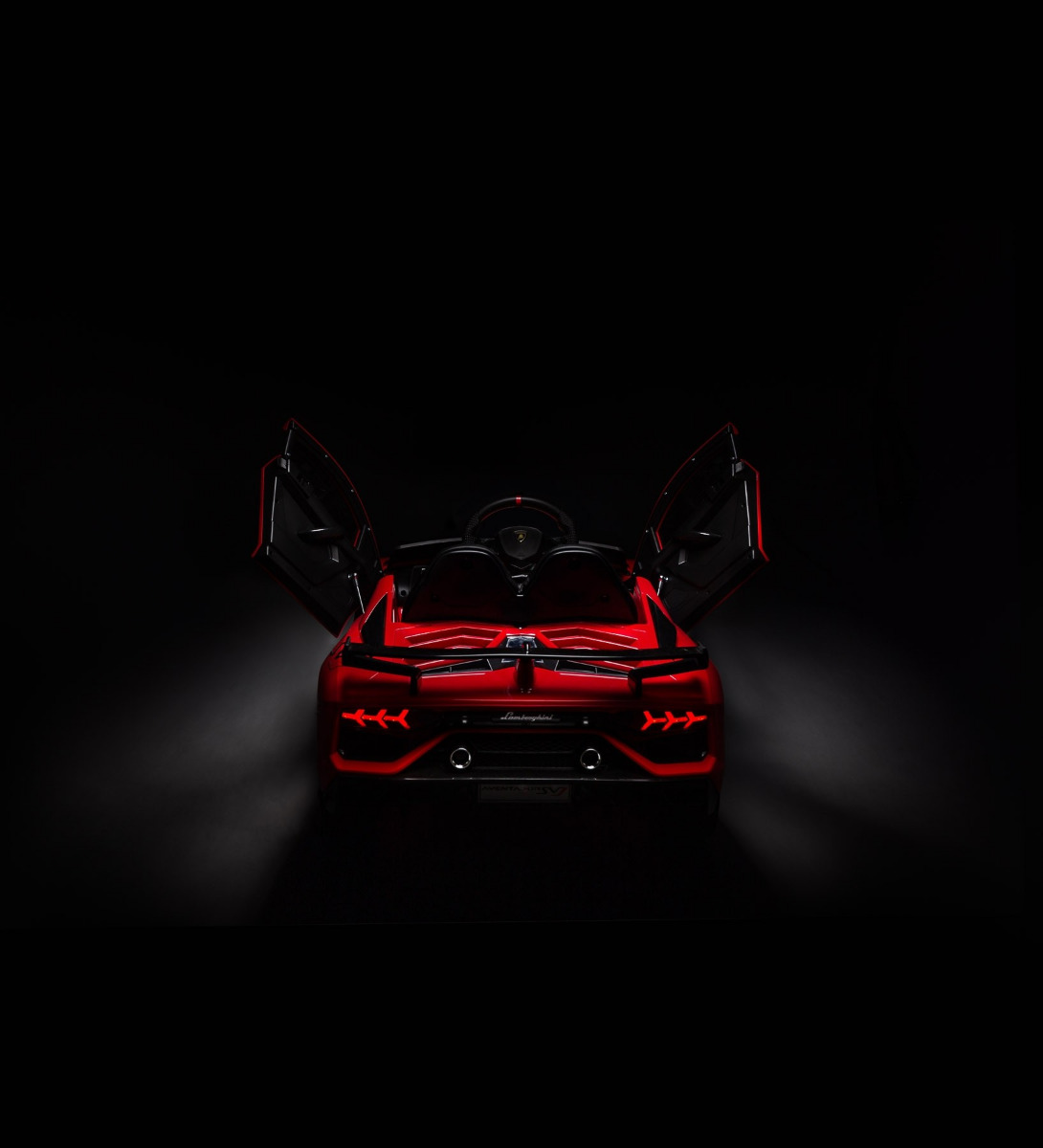 Masinuta electrica cu telecomanda Toyz Lamborghini Aventador SVJ 12V Red image 3