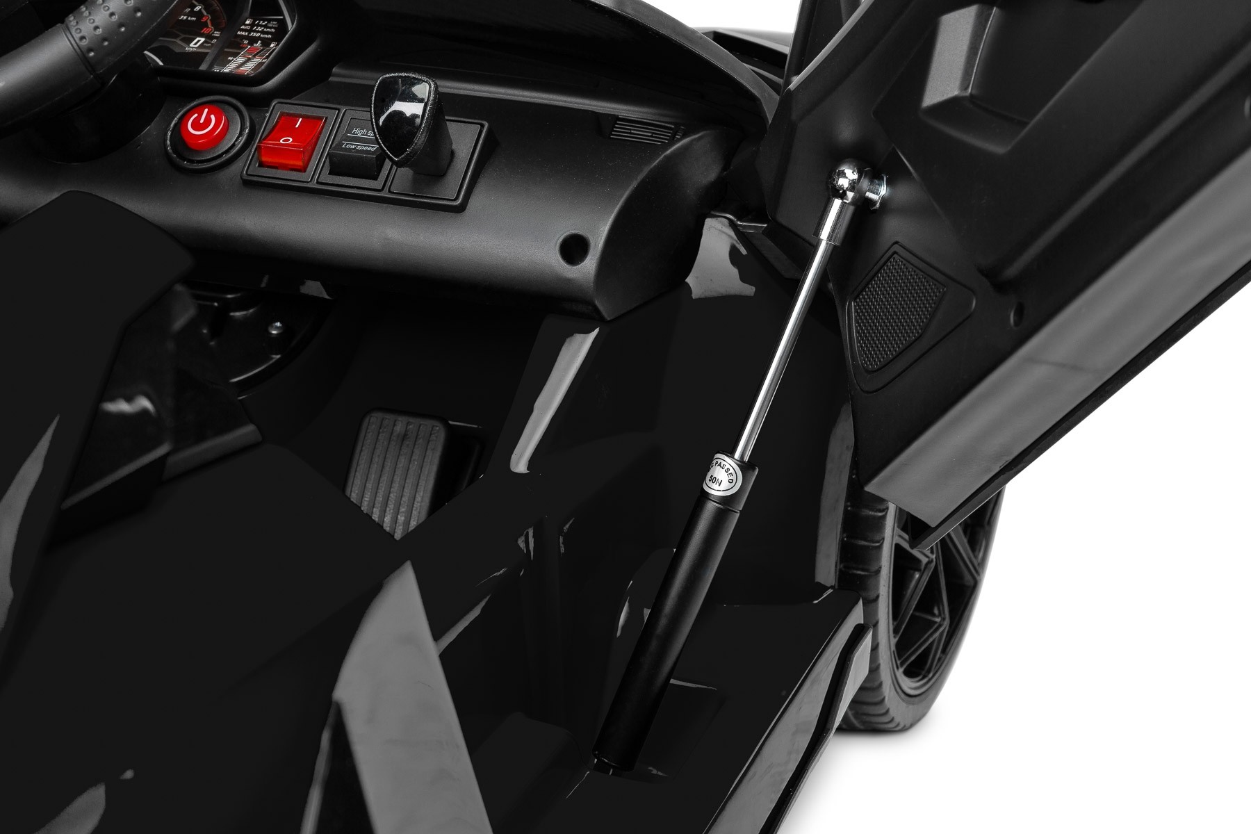 Masinuta electrica cu telecomanda Toyz Lamborghini Aventador SVJ 12V Black image 5