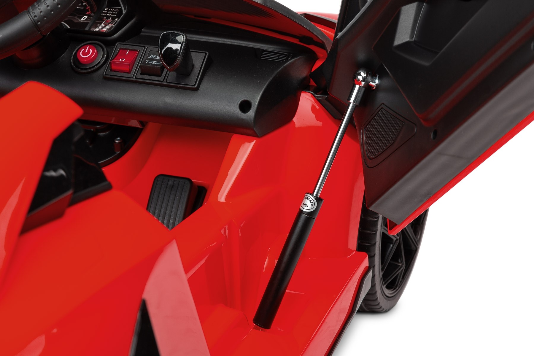 Masinuta electrica cu telecomanda Toyz Lamborghini Aventador SVJ 12V Red image 5