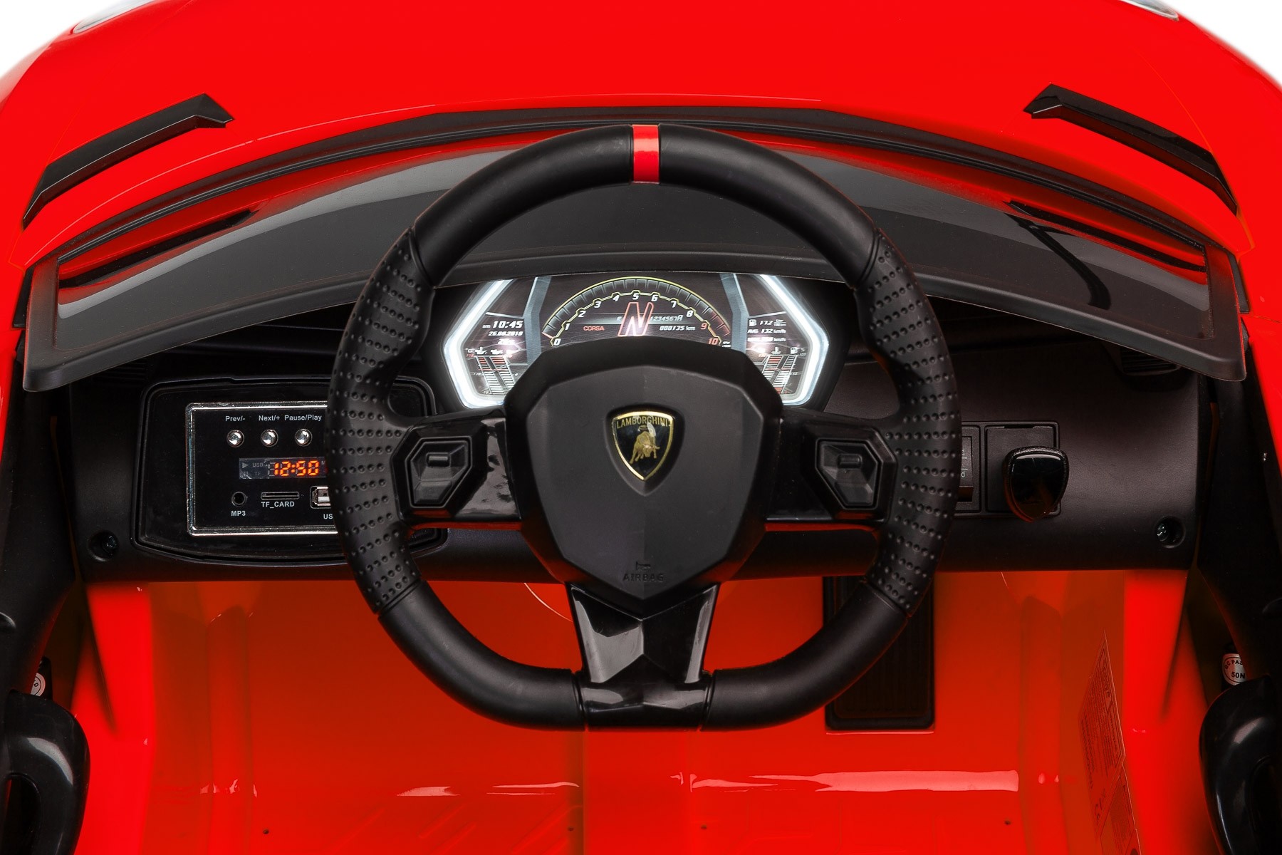 Masinuta electrica cu telecomanda Toyz Lamborghini Aventador SVJ 12V Red image 7