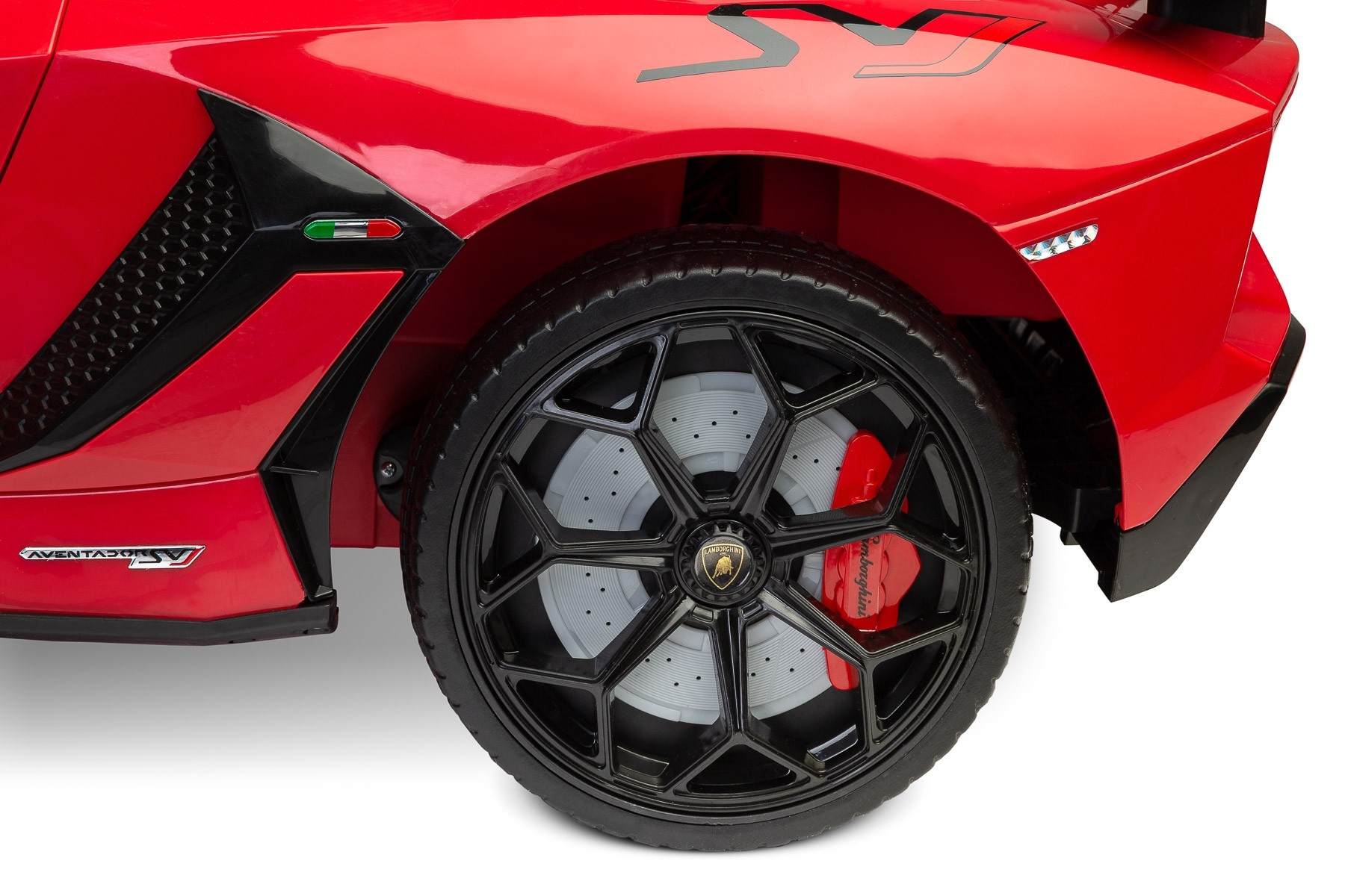 Masinuta electrica cu telecomanda Toyz Lamborghini Aventador SVJ 12V Red image 9