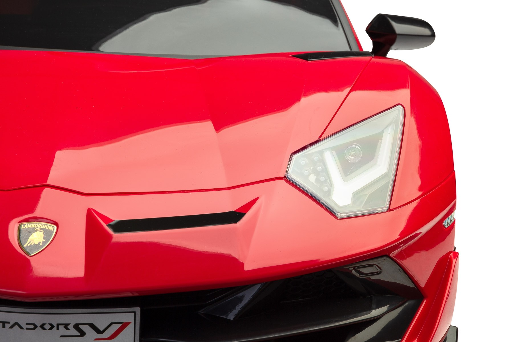 Masinuta electrica cu telecomanda Toyz Lamborghini Aventador SVJ 12V Red image 10