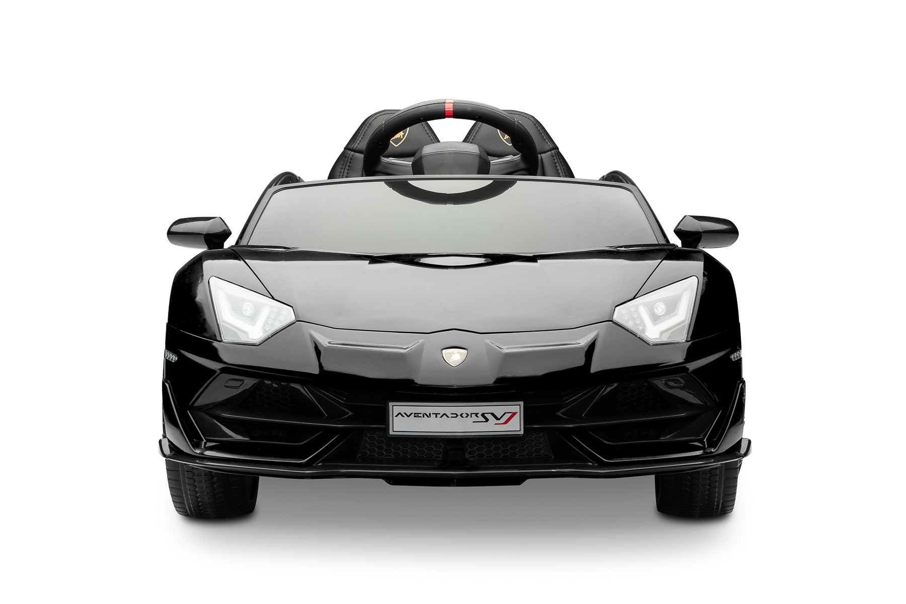 Masinuta electrica cu telecomanda Toyz Lamborghini Aventador SVJ 12V Black image 11
