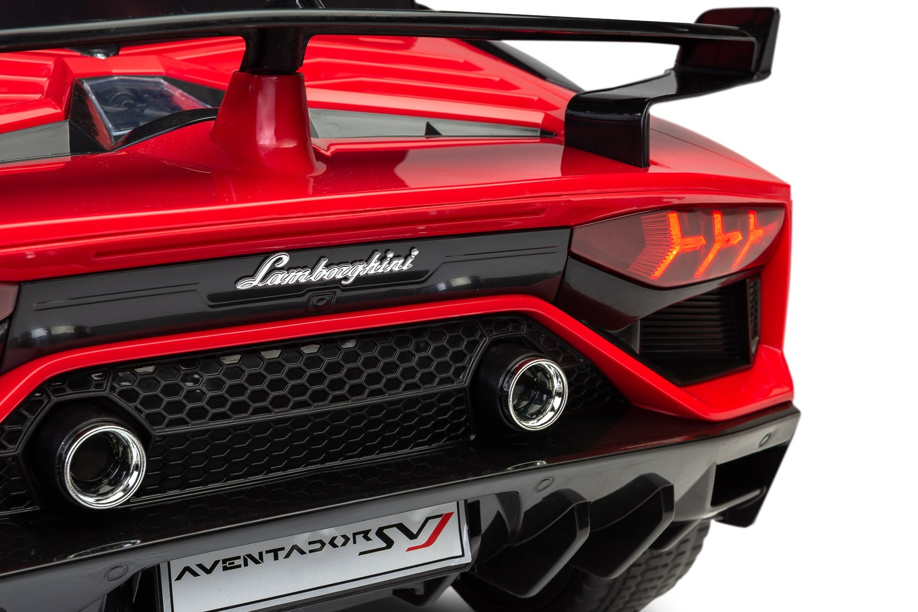 Masinuta electrica cu telecomanda Toyz Lamborghini Aventador SVJ 12V Red image 13