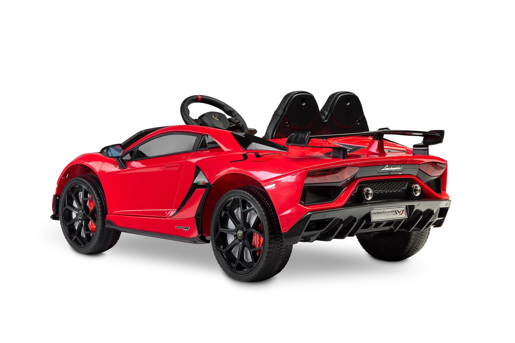 Masinuta electrica cu telecomanda Toyz Lamborghini Aventador SVJ 12V Red image 14