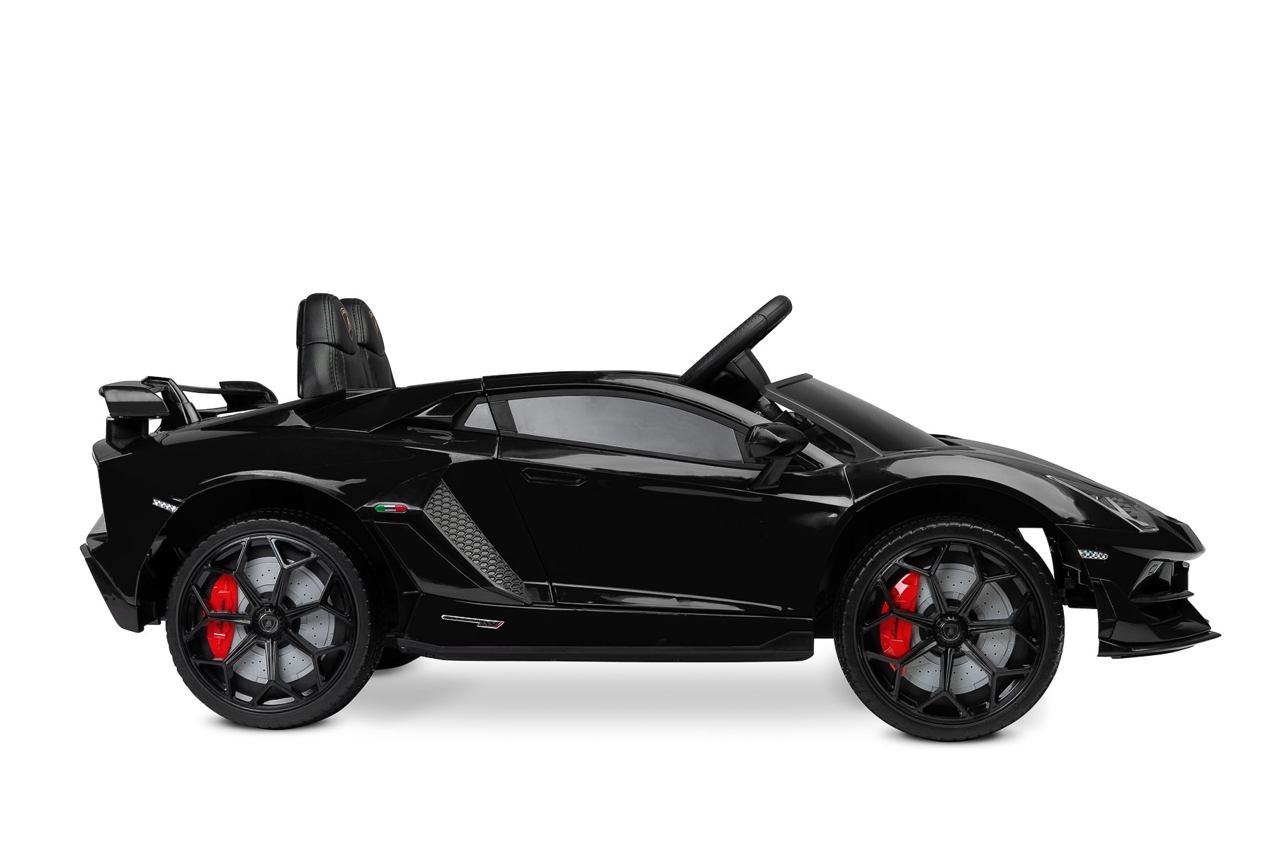 Masinuta electrica cu telecomanda Toyz Lamborghini Aventador SVJ 12V Black image 15