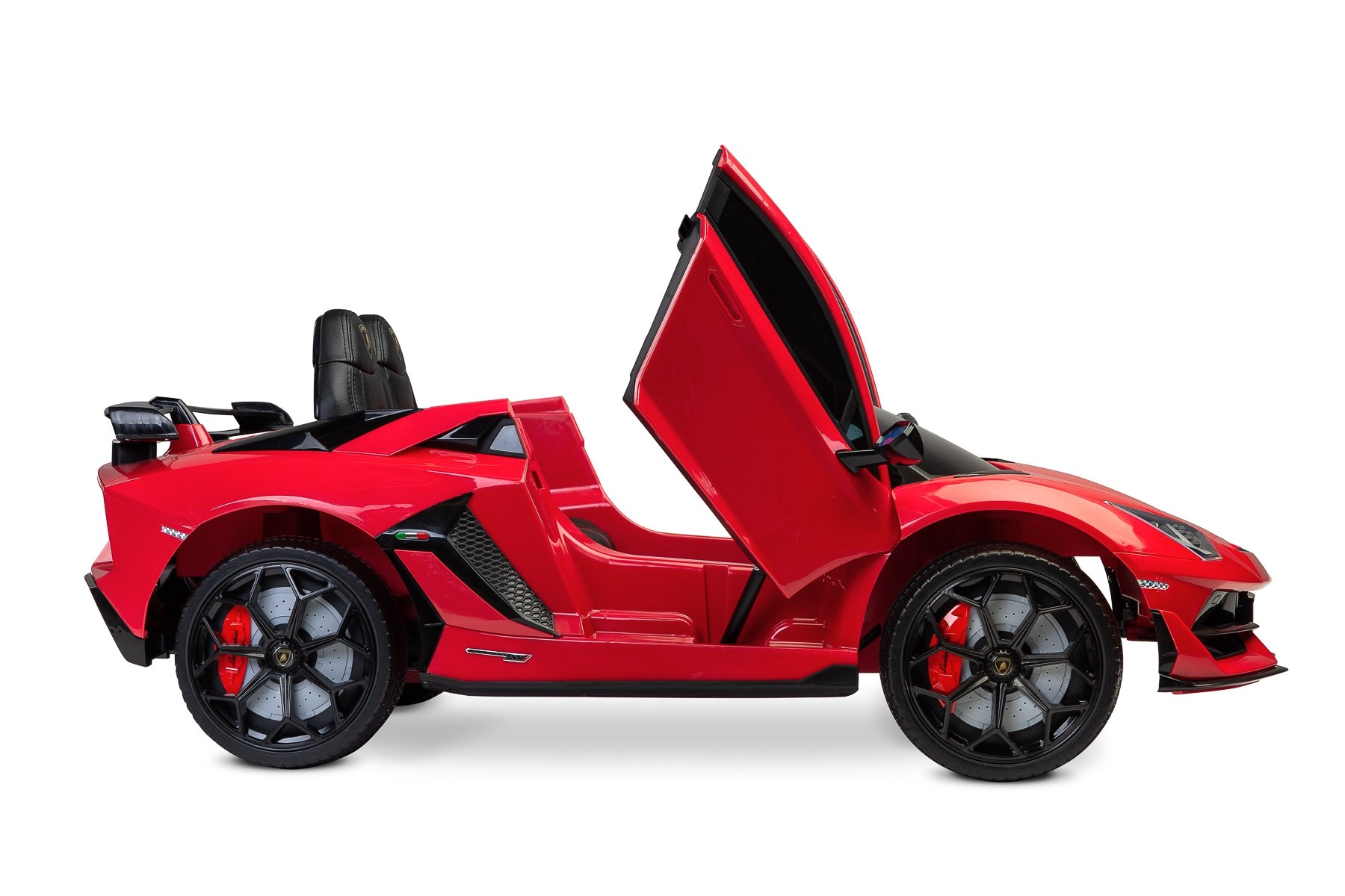 Masinuta electrica cu telecomanda Toyz Lamborghini Aventador SVJ 12V Red image 15