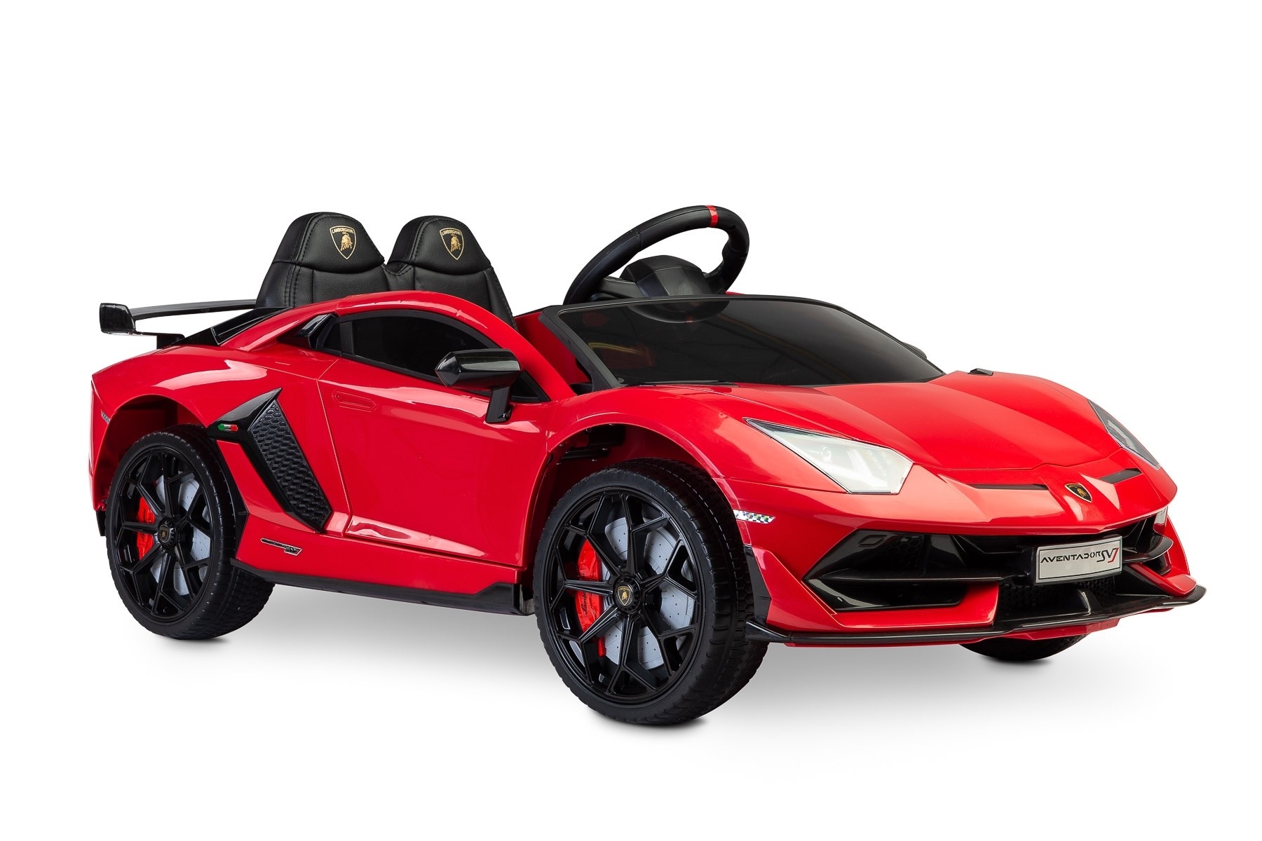 Masinuta electrica cu telecomanda Toyz Lamborghini Aventador SVJ 12V Red image 17