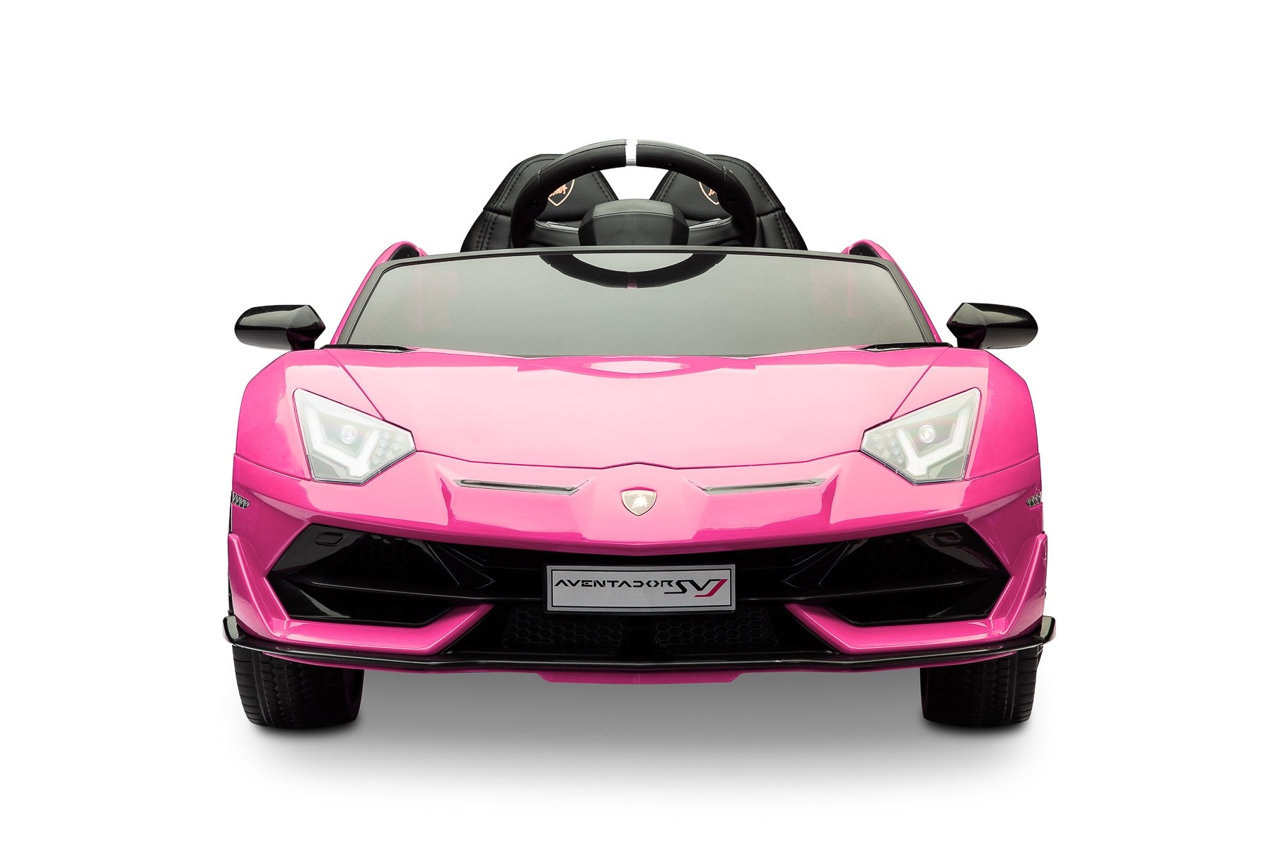 Masinuta electrica cu telecomanda Toyz Lamborghini Aventador SVJ 12V Pink image 10