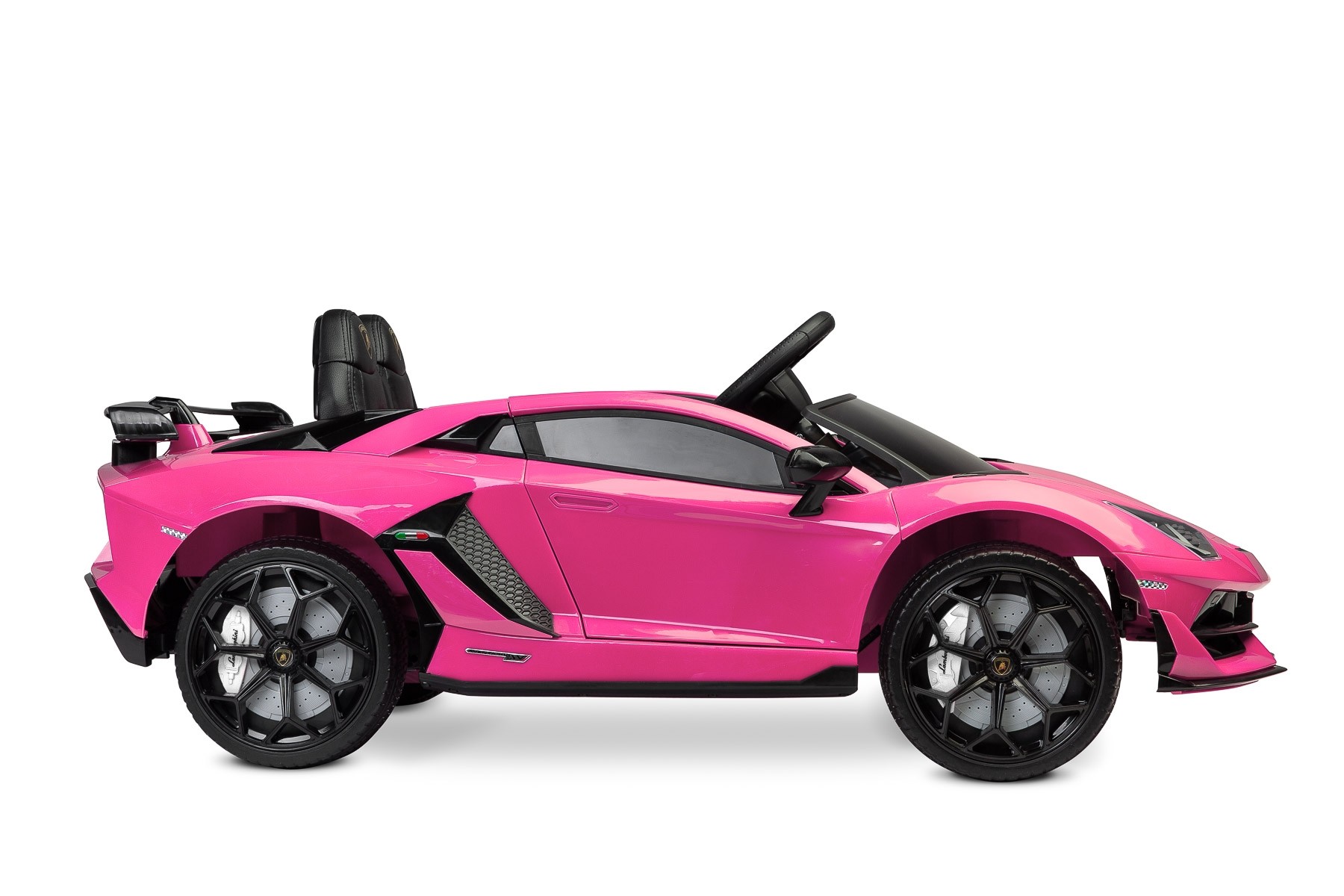 Masinuta electrica cu telecomanda Toyz Lamborghini Aventador SVJ 12V Pink image 14