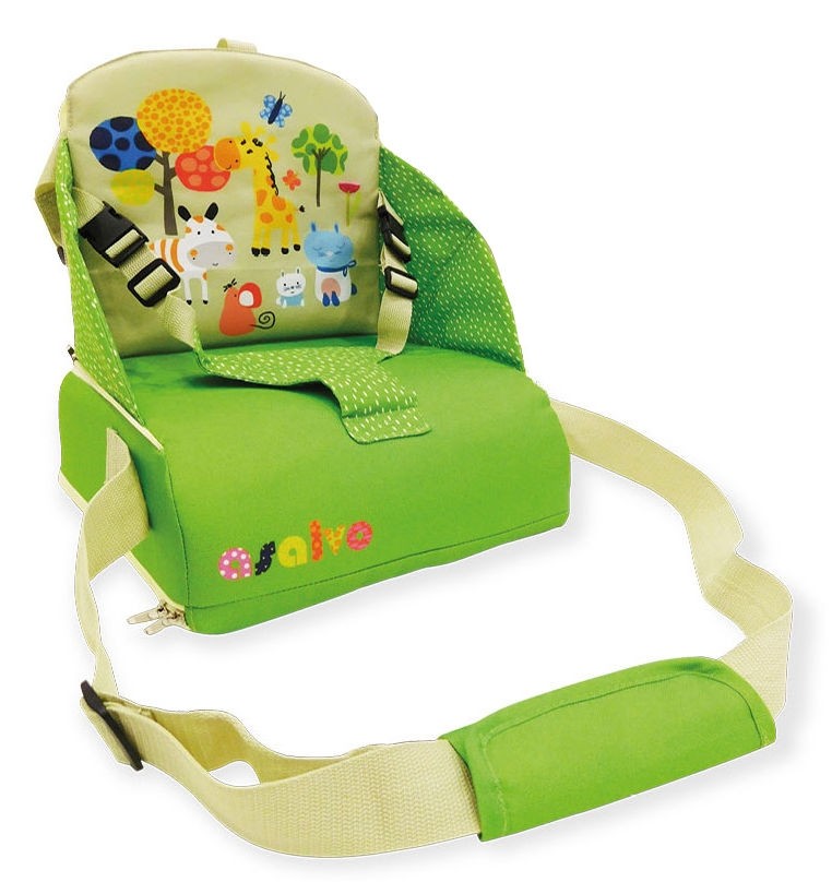 Scaun de masa booster portabil Asalvo GO ANYWHERE jungle image 1