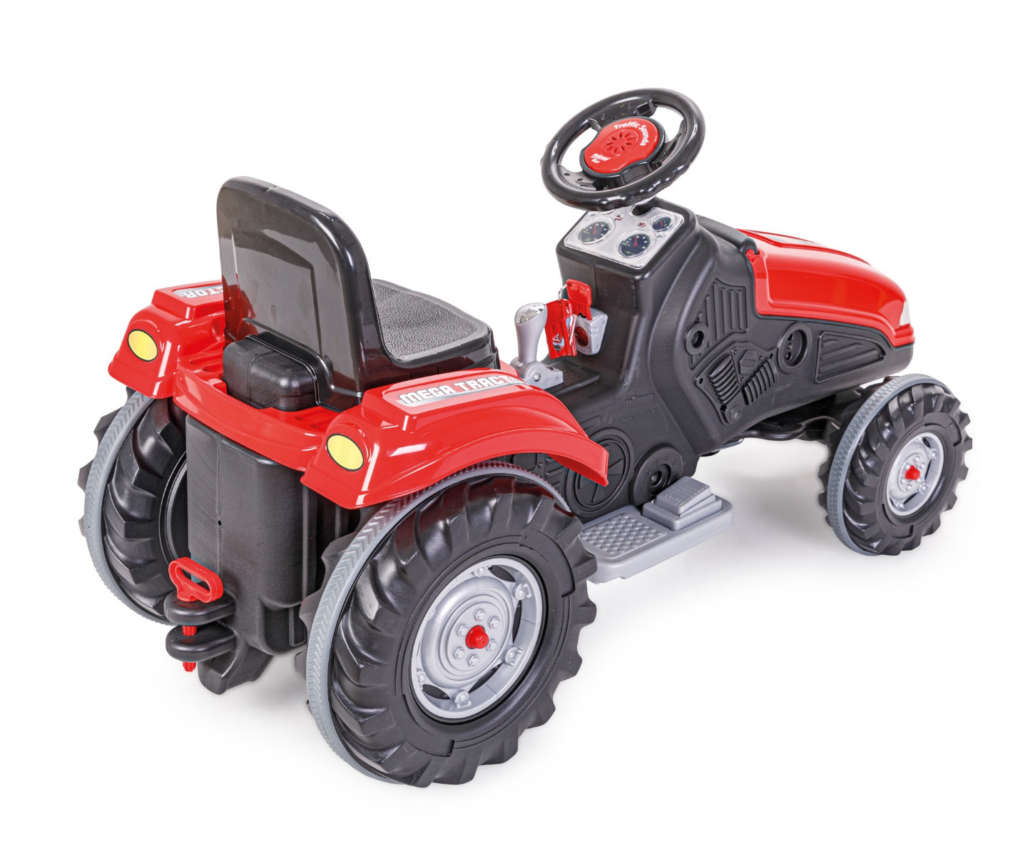 Tractor electric Pilsan MEGA 12V Rosu image 1