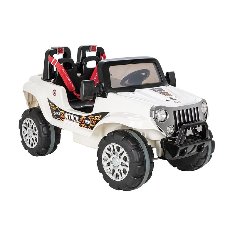 Jeep electric cu doua locuri si telecomanda Pilsan ATTACK 12V image 2