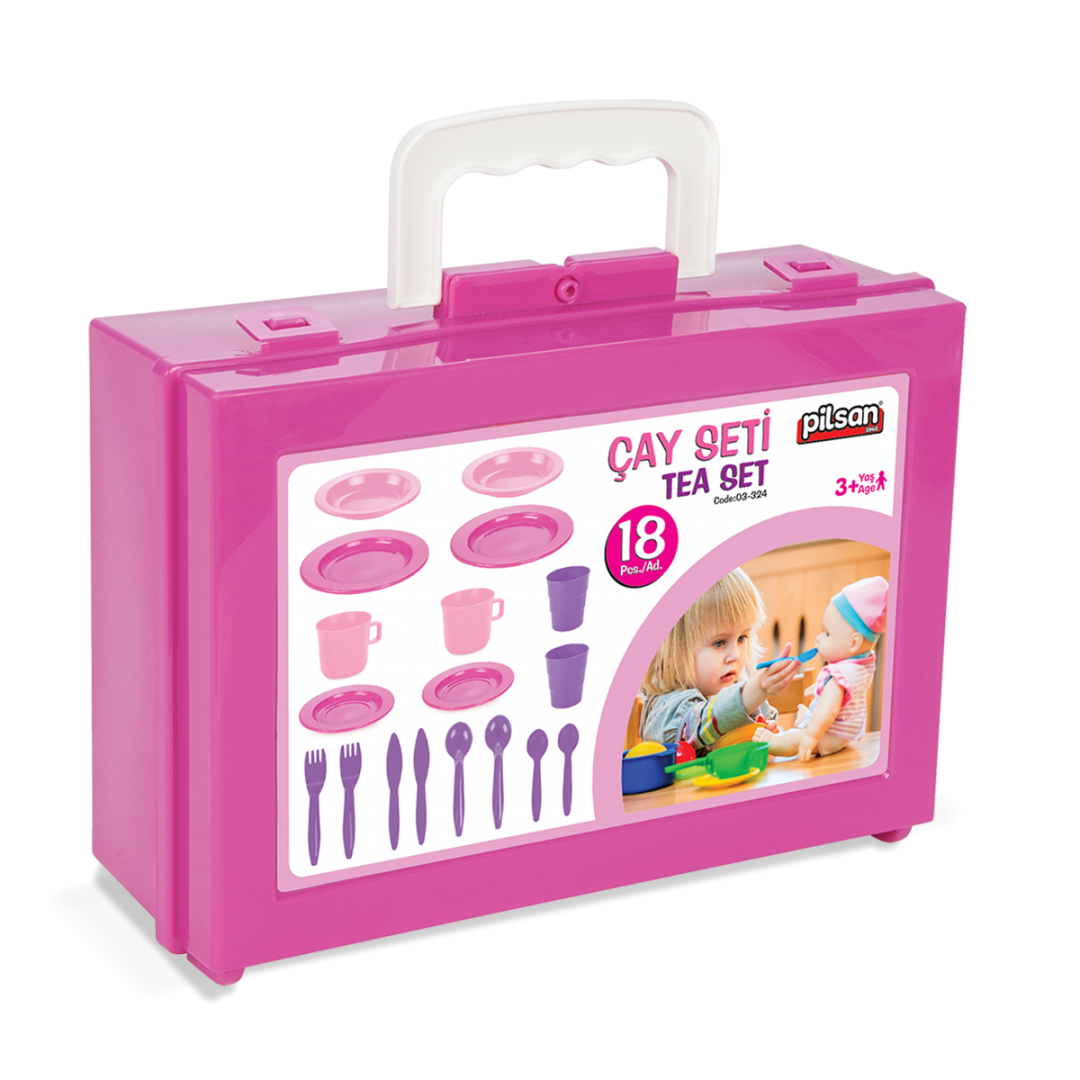 Set pentru ceai in cutie 18 piese Pilsan
