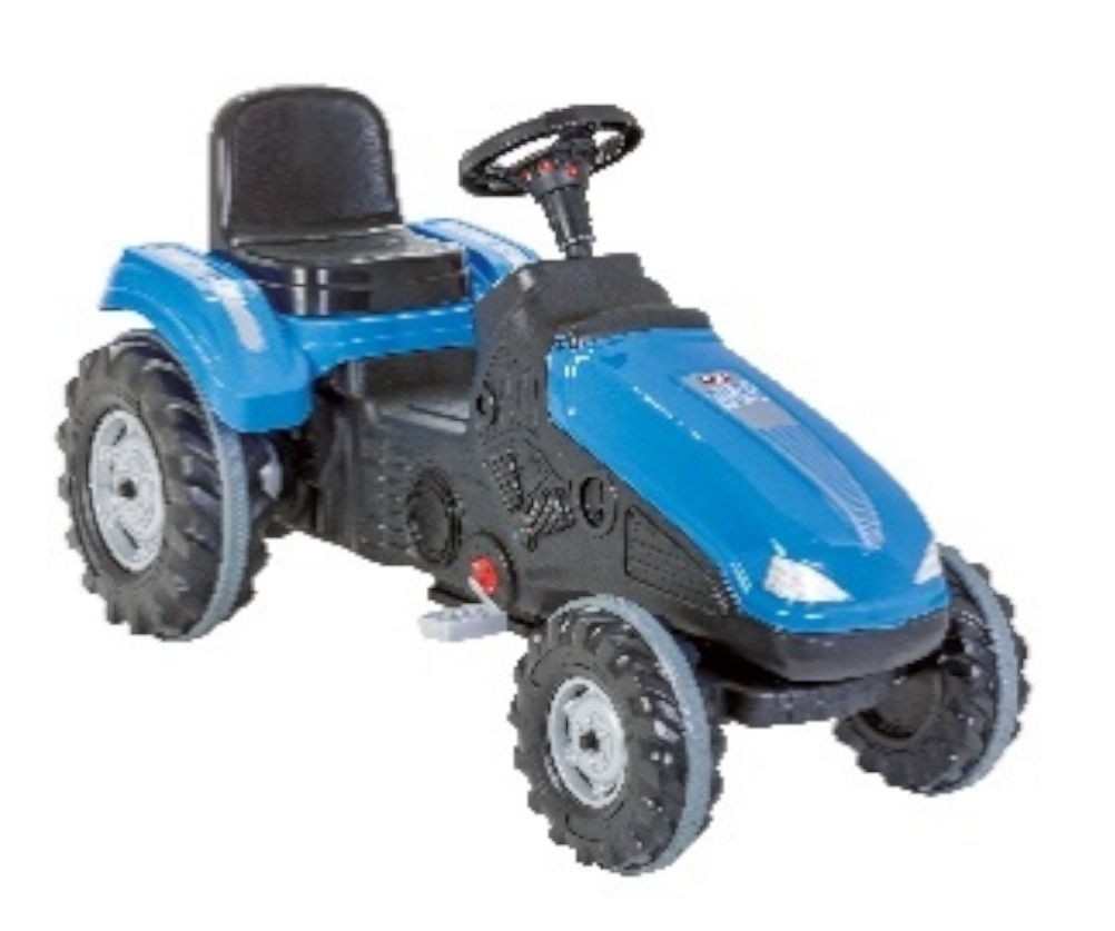Tractor cu pedale Pilsan MEGA Albastru image 1
