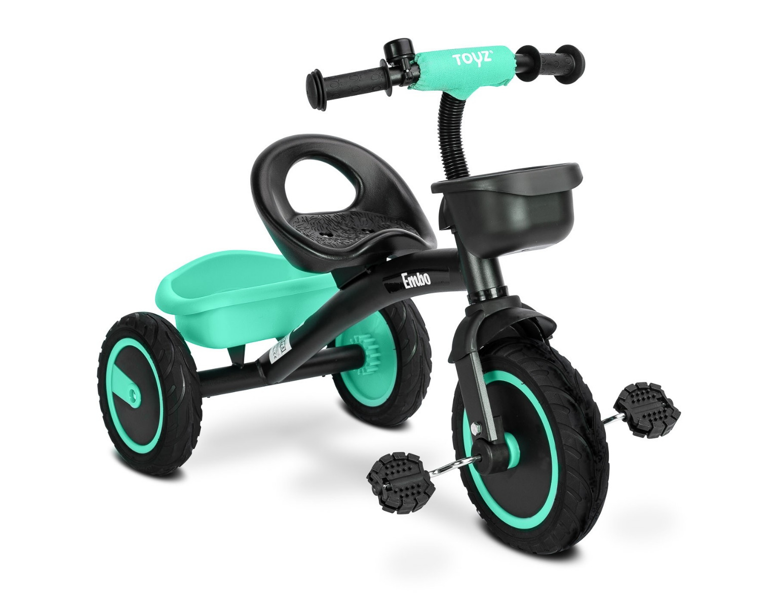Tricicleta pentru copii Toyz EMBO Turcoaz image 11