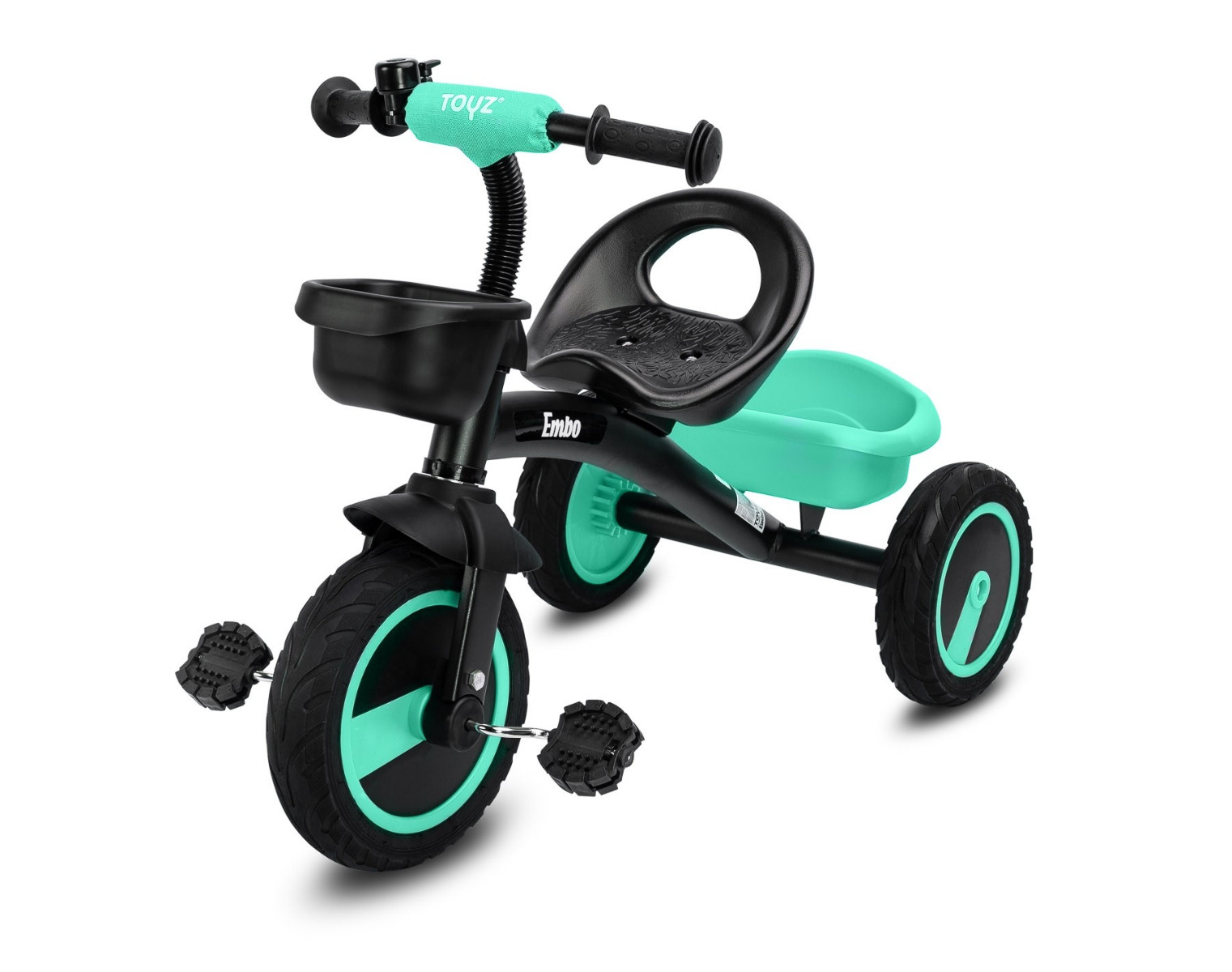 Tricicleta pentru copii Toyz EMBO Turcoaz image 12