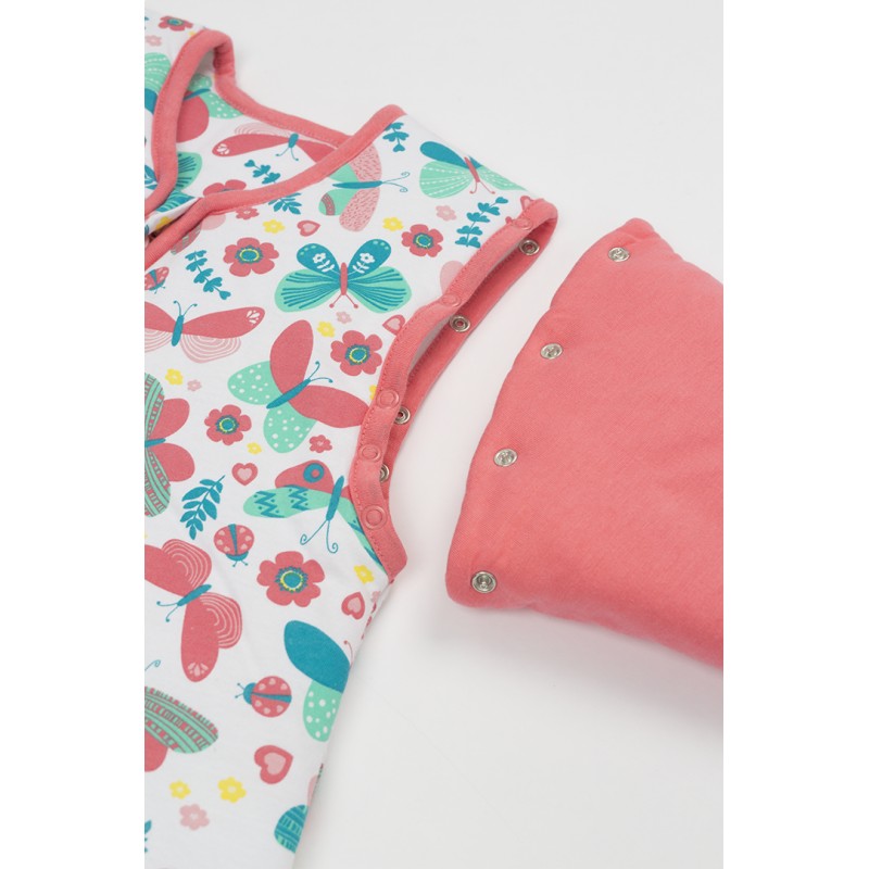 Sac de dormit cu maneca lunga detasabila Butterfly 3-6 ani 3.5 Tog image 2
