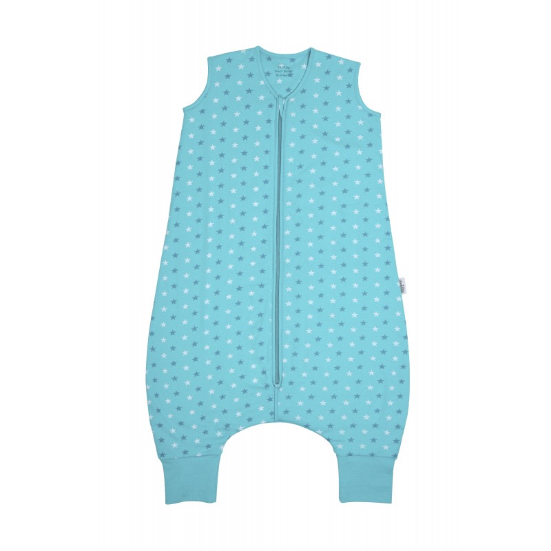 Sac de dormit cu picioruse Teal Stars 2-3 ani 3.5 Tog