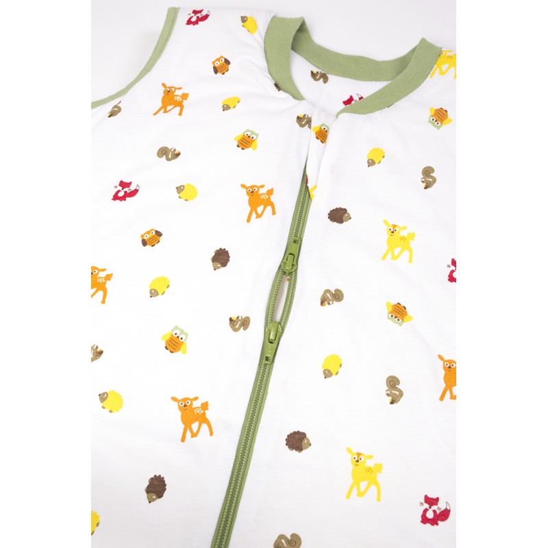 Sac de dormit cu picioruse si talpa antiderapanta Forest Friends 3-4 ani 2.5 Tog image 2