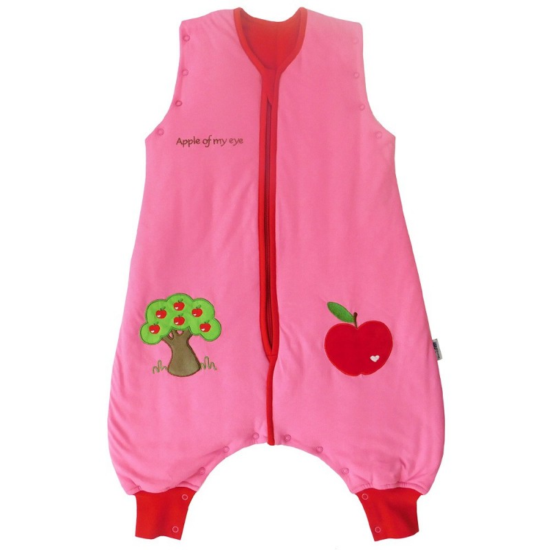 Sac de dormit cu picioruse si maneca lunga detasabila Apple of my eye 12-18 luni 2.5 Tog image 2