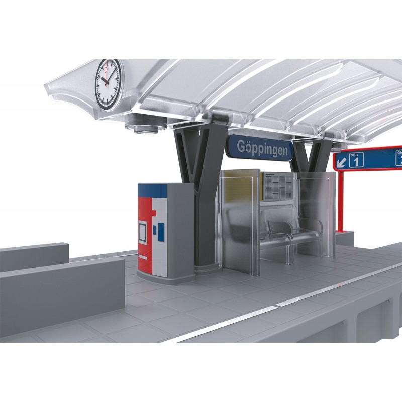 Platforma de asteptare cu lumini Marklin My World image 1