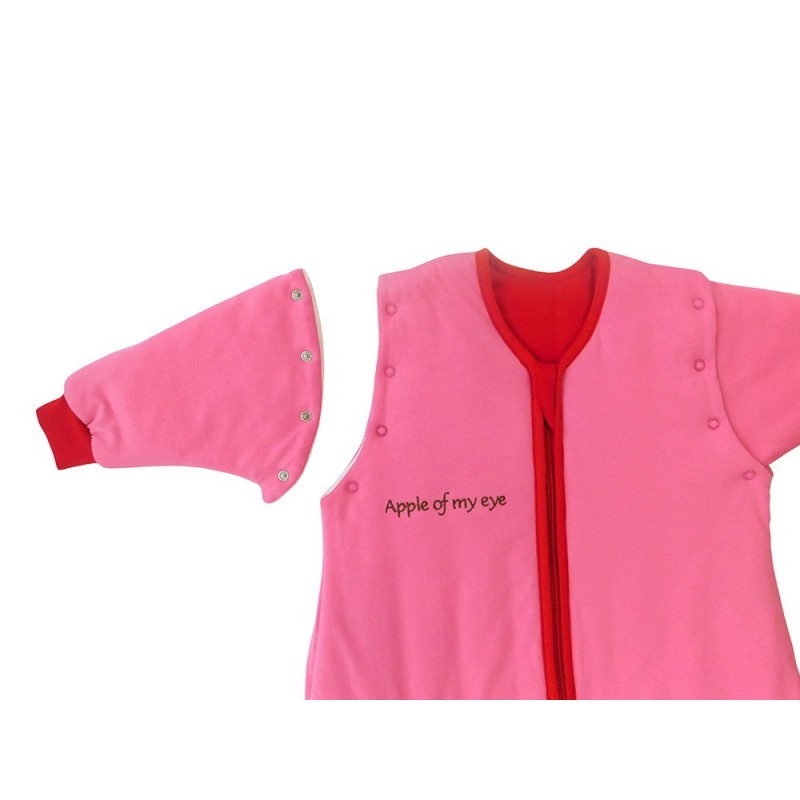 Sac de dormit cu picioruse si maneca lunga detasabila Apple of my eye 3-4 ani 2.5 Tog image 3