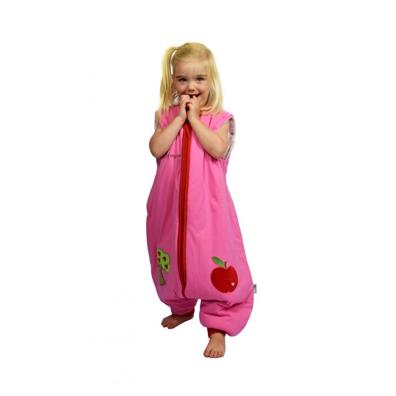 Sac de dormit cu picioruse si maneca lunga detasabila Apple of my eye 3-4 ani 2.5 Tog image 4
