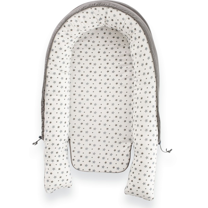 Cuib pentru bebelusi Gray Stars image 3