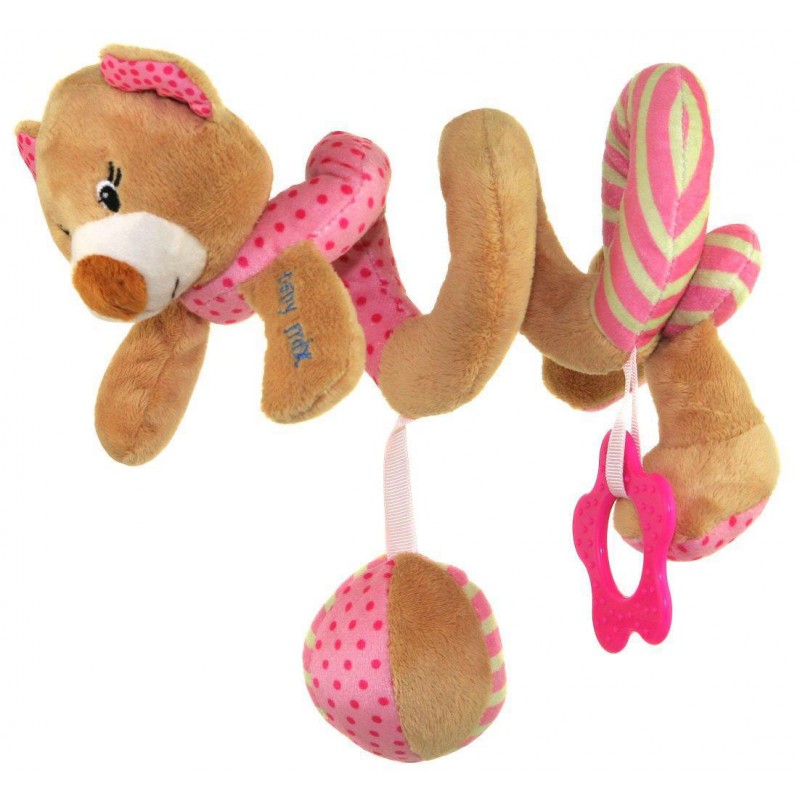 Spirala cu jucarii Pink Bear